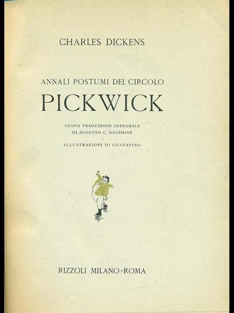 Annali postumi del circolo Pickwick - Charles Dickens - 6