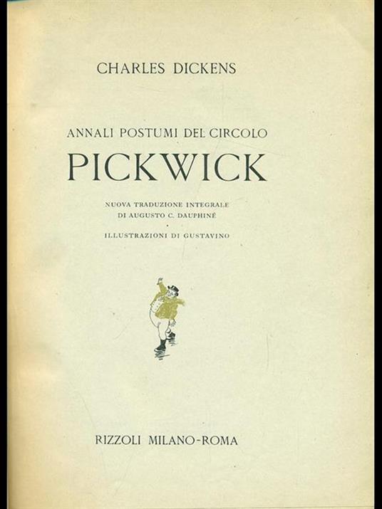 Annali postumi del circolo Pickwick - Charles Dickens - 4