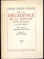 De la Decadence de la Peinture Italienne