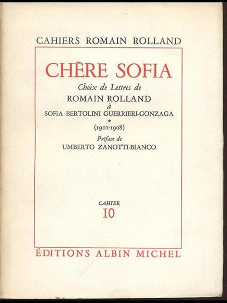Chere Sofia I - Romain Rolland - 7