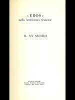 Eros nella letteratura francese. Il XX secolo