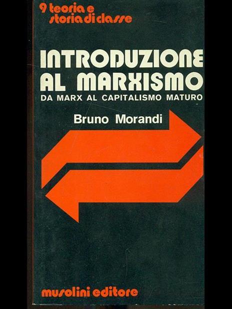 Introduzione al marxismo - Bruno Morandi - copertina