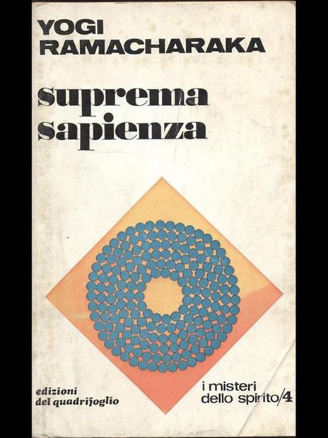 Suprema sapienza - Yogi Ramacharaka - copertina