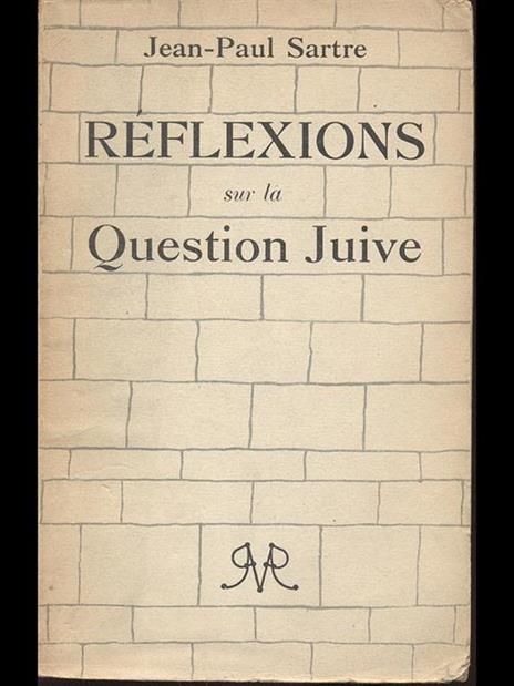 Reflexions sur la Question Juive - Carlo Jean - copertina