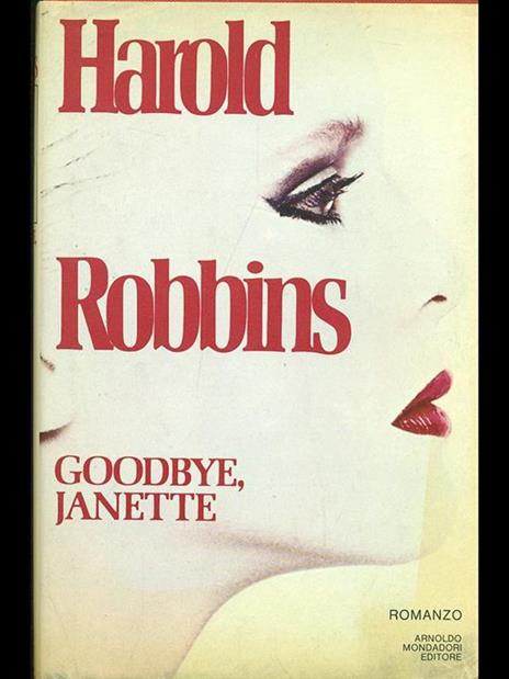 Goodbye, Janette - Harold Robbins - copertina
