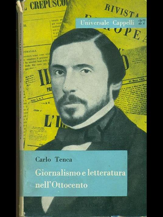 Giornalismo e letteratura nell'Ottocento - Carlo Tenca - copertina