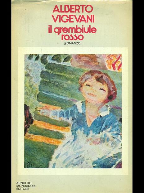 grembiule rosso - Alberto Vigevani - copertina