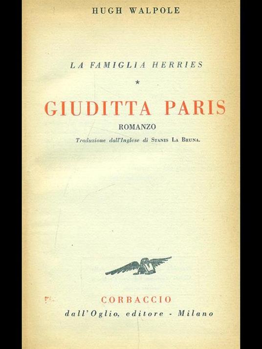 Giuditta Paris - Hugh Walpole - 9