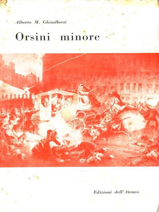 Orsini minore - Alberto M. Ghisalberti - copertina