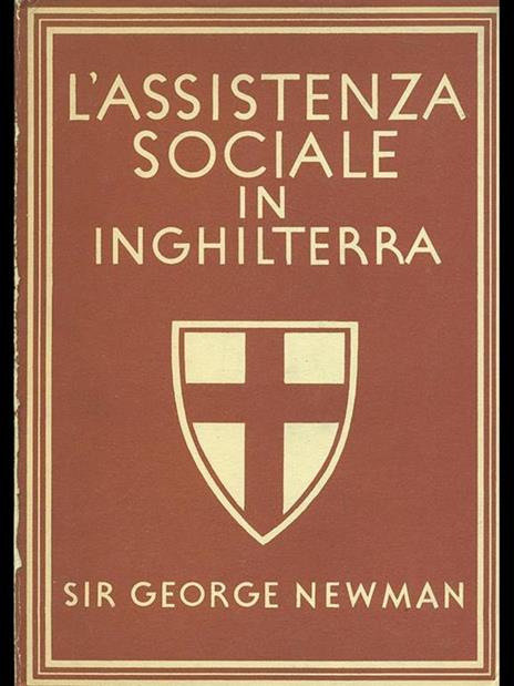 L' assistenza sociale in Inghilterra - copertina