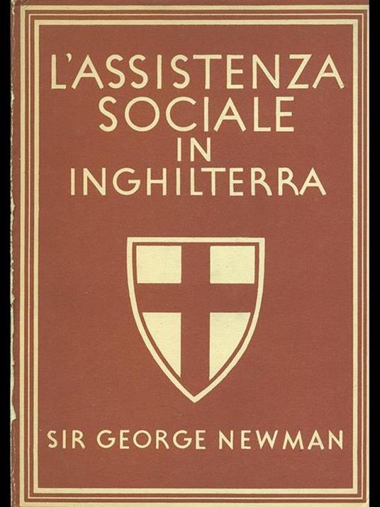 L' assistenza sociale in Inghilterra - copertina