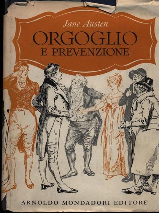 Orgoglio e prevenzione - Jane Austen - copertina