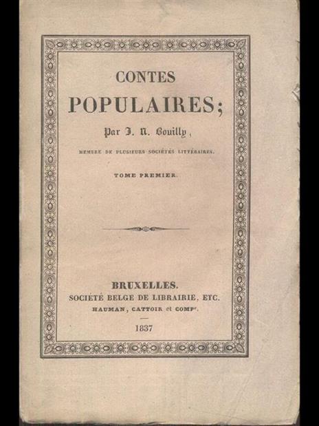 Contes Populaires - Jean Nicolas Bouilly - 12