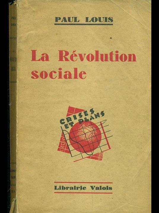 La revolution sociale - Paul Louis - copertina