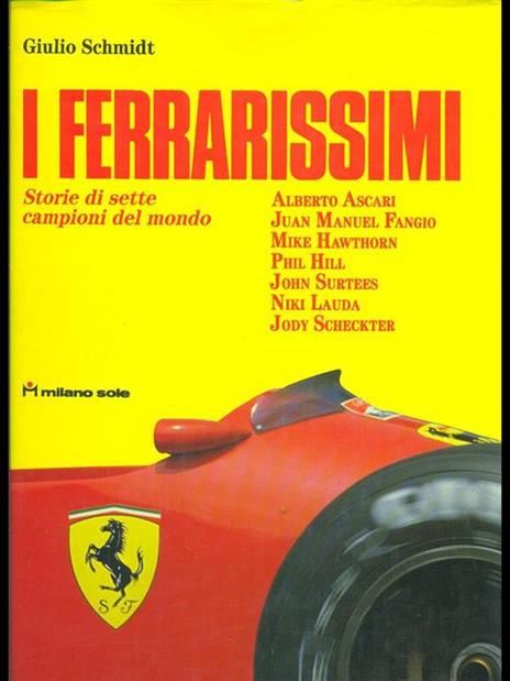 I Ferrarissimi - Georg Schmidt - copertina