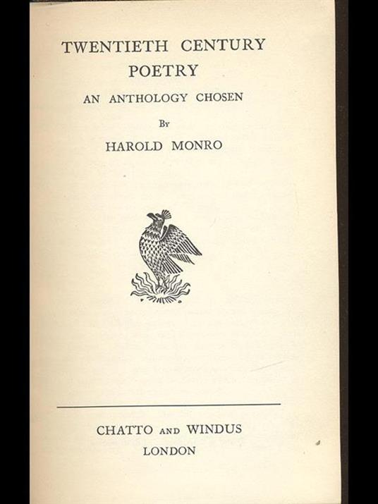 Twentieth Century Poetry - 5