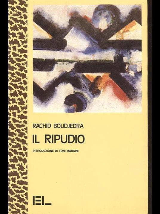 Il Ripudio - Raqchid Boudjedra - copertina