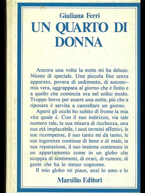 Un quarto di donna - Giuliana Ferri - 5