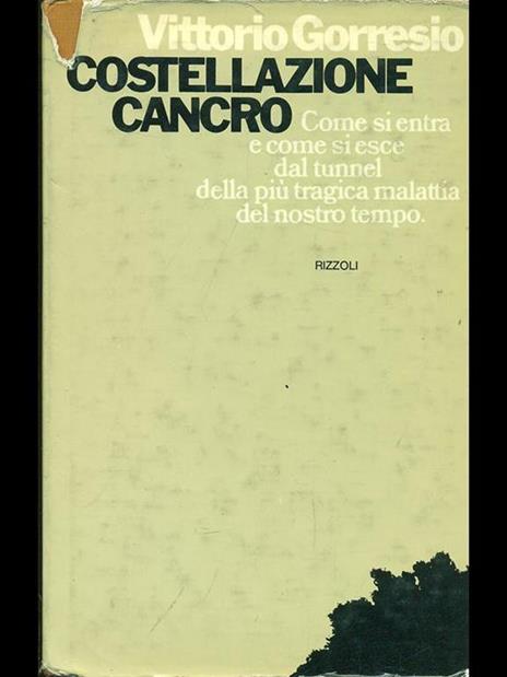 Costellazione Cancro - Vittorio Gorresio - copertina