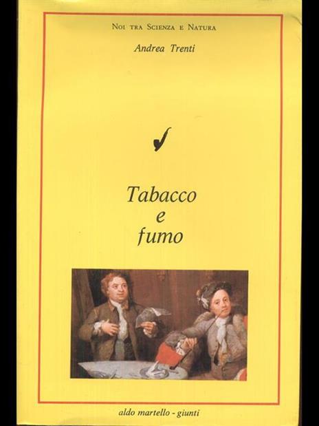 Tabacco e fumo - Andrea Trenti - copertina