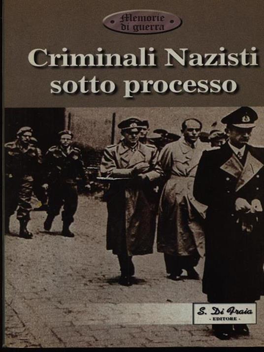 Criminali Nazisti sotto processo - copertina