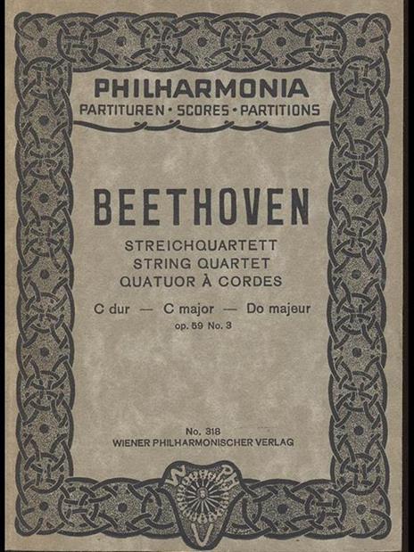 Streichquartett op 59 n 3 - Ludwig van Beethoven - 4