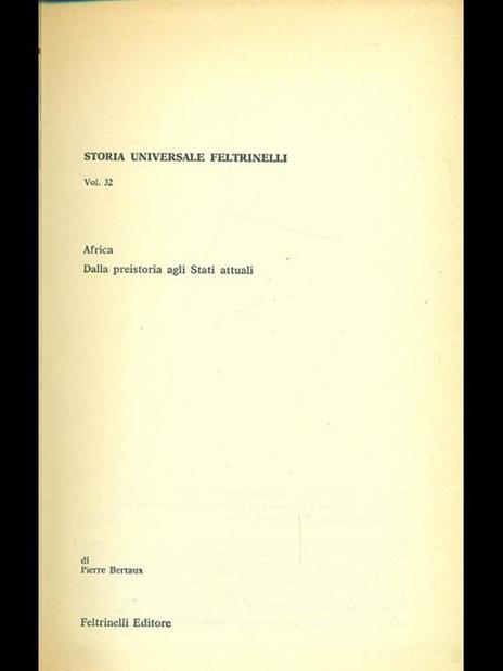 Africa. dalla preistoria agli Stati attuali - Pierre Bertaux - 3