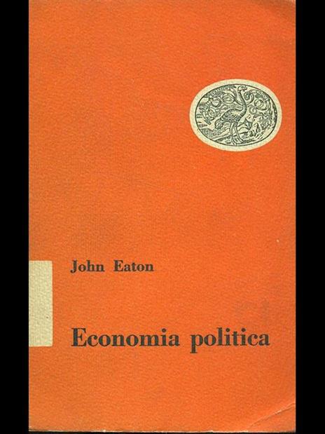 Economia politica - John Eaton - copertina