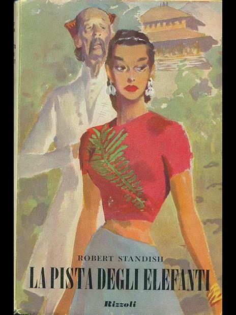 La pista degli elefanti - Robert Standish - copertina