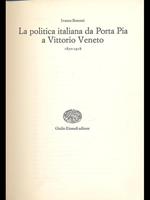 La politica italiana da Porta Pia a Vittorio Veneto 1870-1918