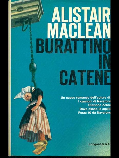 Burattino in catene - Alistair Mclean - copertina