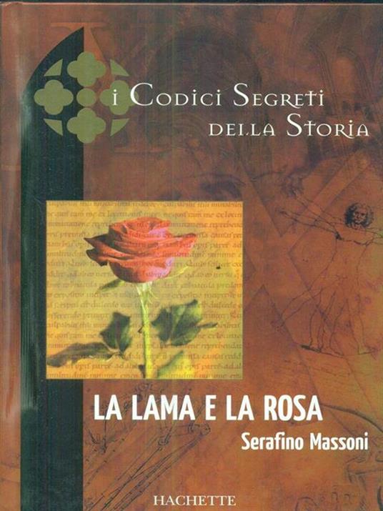 La lama e la rosa - Serafino Massoni - copertina