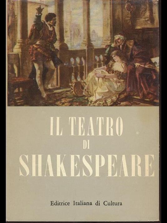 Il teatro di Shakespeare - William Shakespeare - copertina