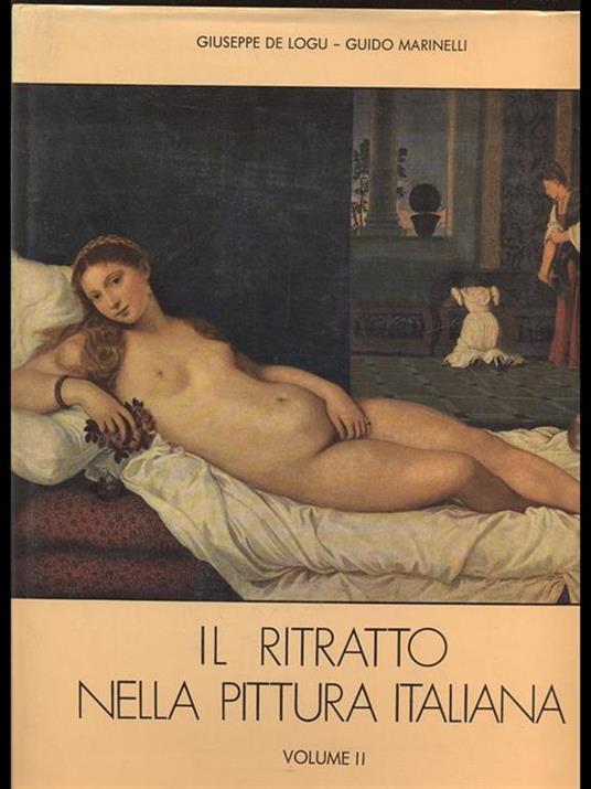 Il Ritratto nella pittura italiana - copertina