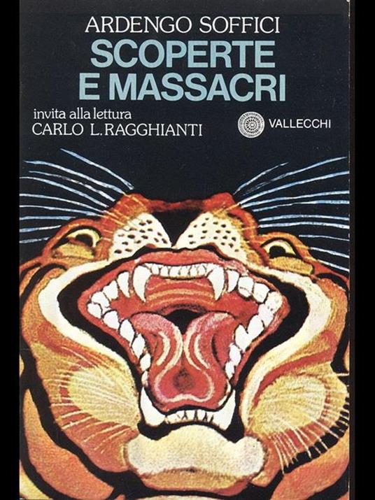 Scoperte e massacri - Ardengo Soffici - copertina