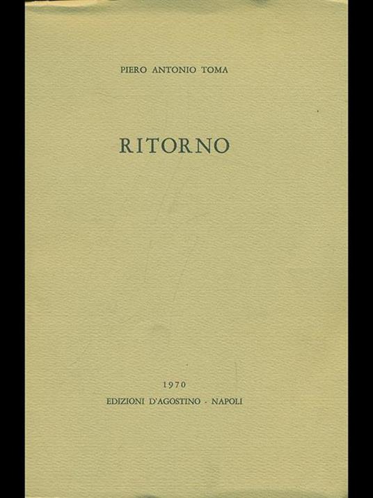 Ritorno - P. Antonio Toma - 3