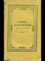 Classici sacri oratori greci, latini, italiani e francesi. Vol. XXVI