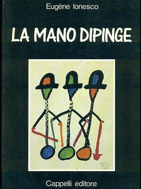 La mano dipinge - Eugène Ionesco - copertina