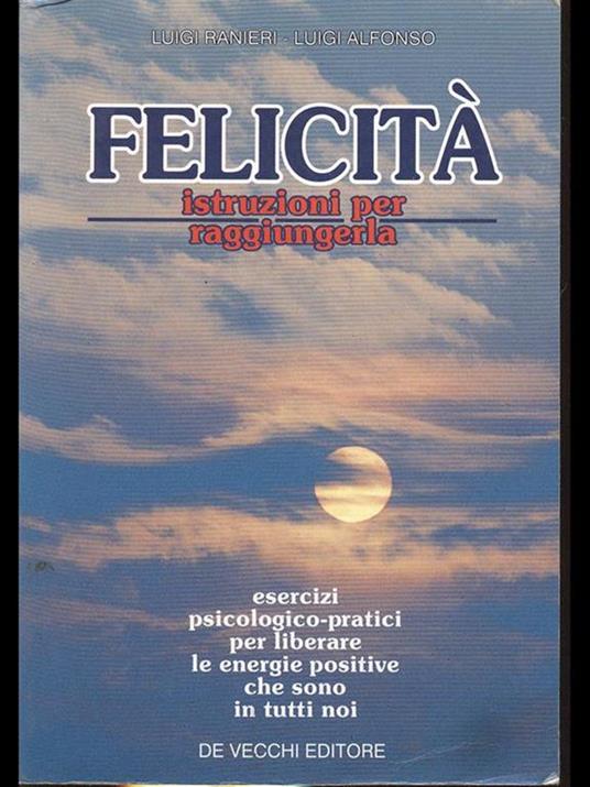 Felicità istruzioni per raggiungerla - Aurelio Ranieri - copertina