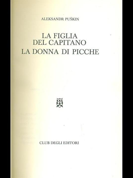 La figlia del capitano. La donna di picche - Aleksandr Puskin - 5