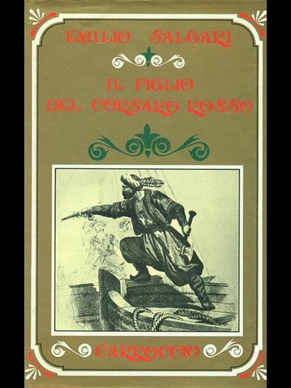 Il figlio del Corsaro rosso - Emilio Salgari - copertina