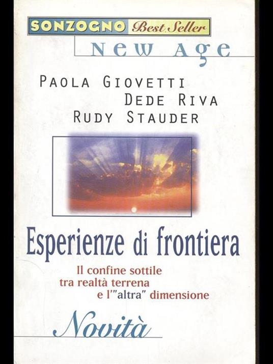 Esperienze di frontiera - Stauder,Barbara Ceschi,Paola Giovetti - copertina