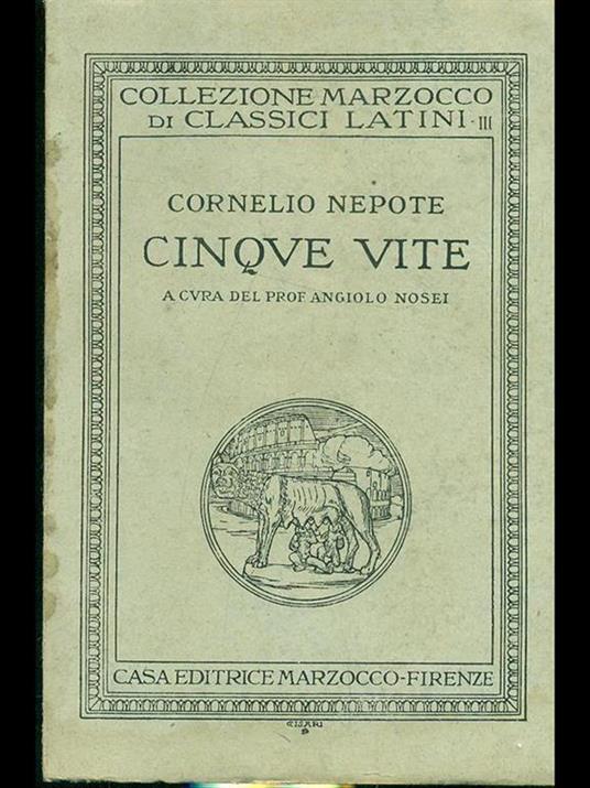 Cinque vite - Cornelio Nepote - 6