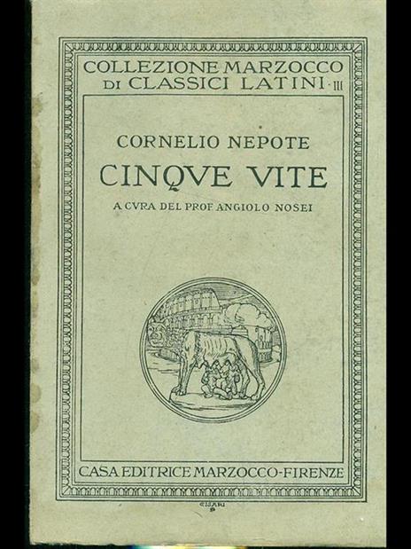 Cinque vite - Cornelio Nepote - 4