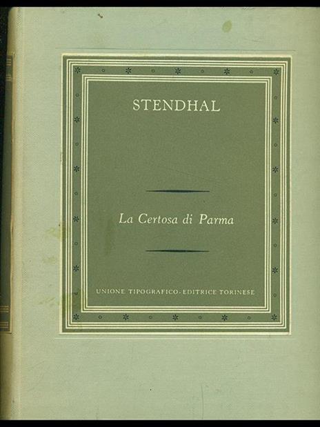 La Certosa di Parma - Stendhal - copertina