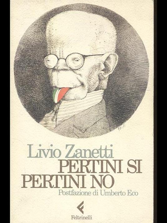 Pertini si Pertini no - Livio Zanetti - copertina