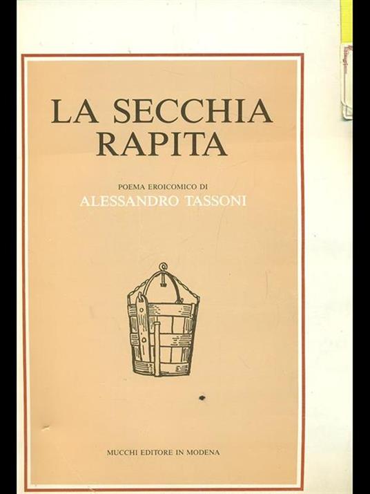 La secchia rapita - Alessandro Tassoni - 2