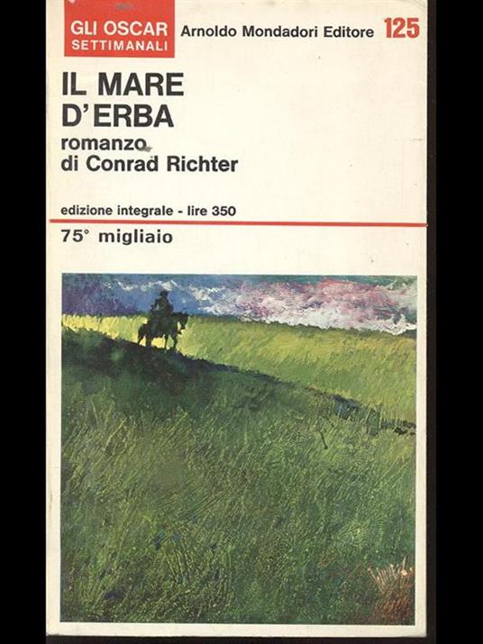 Il mare d'erba - Conrad Richter - copertina