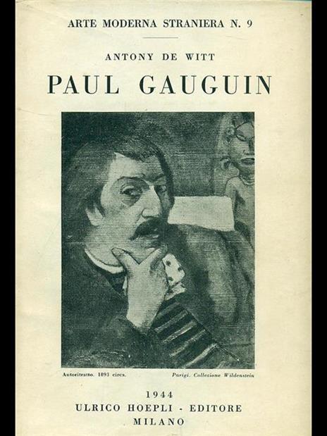 Paul Gauguin - Antony De Witt - copertina