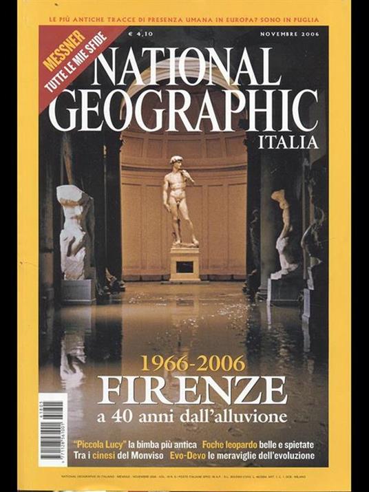 National Geographic Italia. Vol. 18 n5 novembre 2006 - copertina